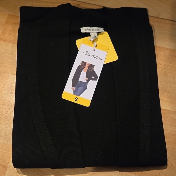 Ella Moss Black Cardigan - Picture 1 of 3